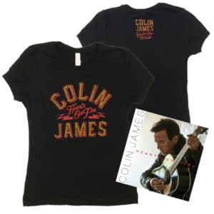 Colin James t-shirt bundle
